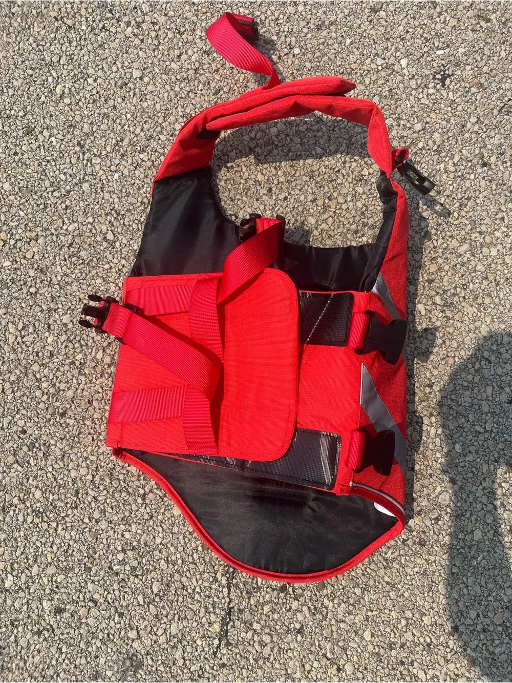 Dog Life Jacket Vest - Red/Pink High-Visibility